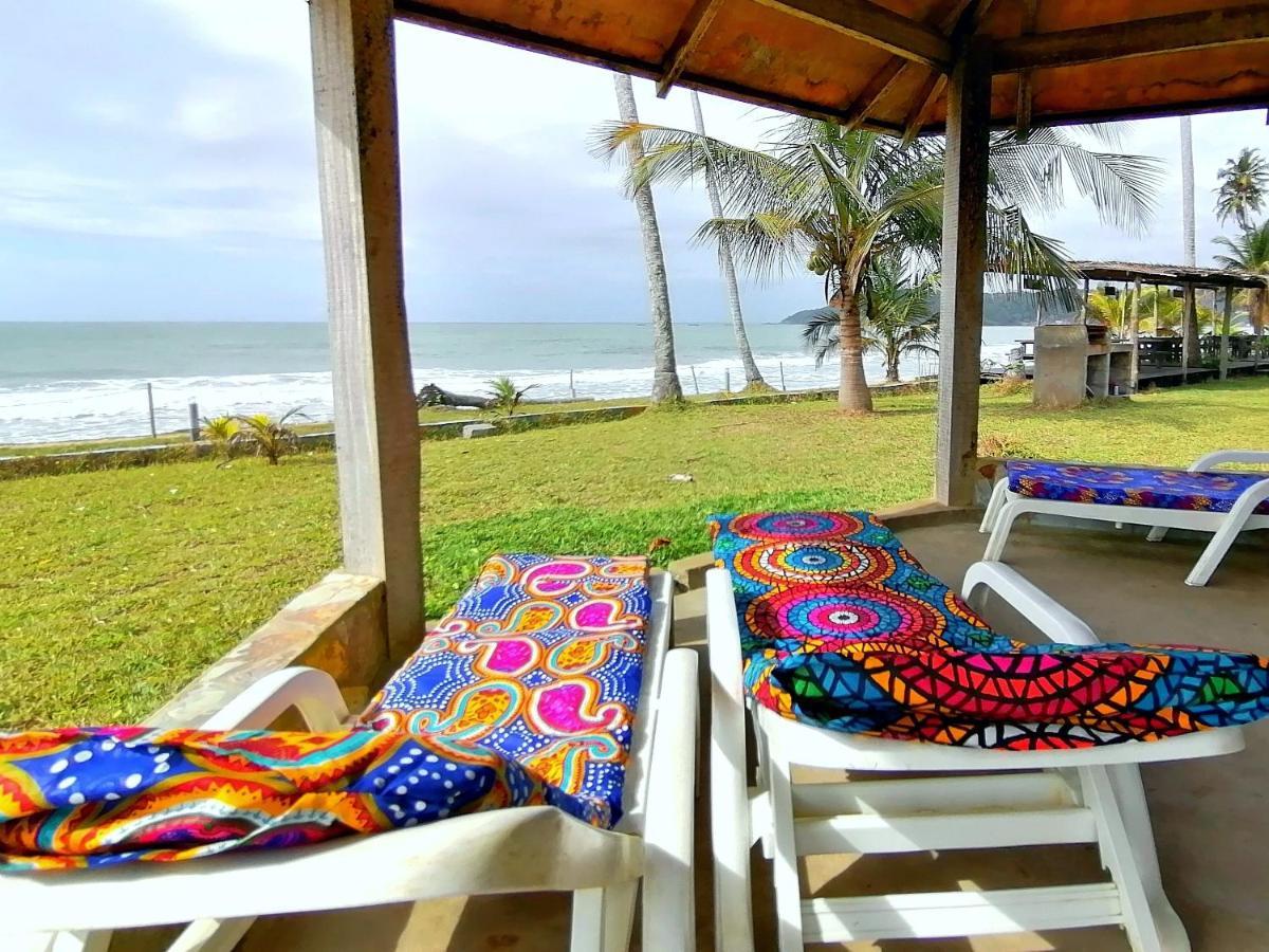 Afro Beach Eco Resort Butre ภายนอก รูปภาพ